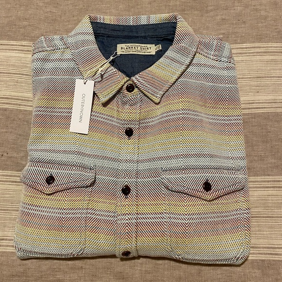 Outerknown Blanket Shirt XL New - Picture 12 of 13